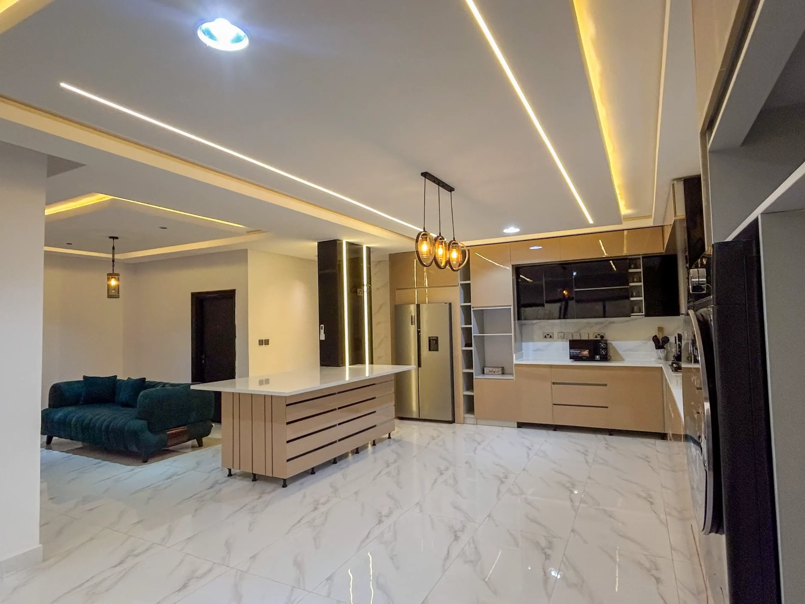 Super-luxury apartment interior
